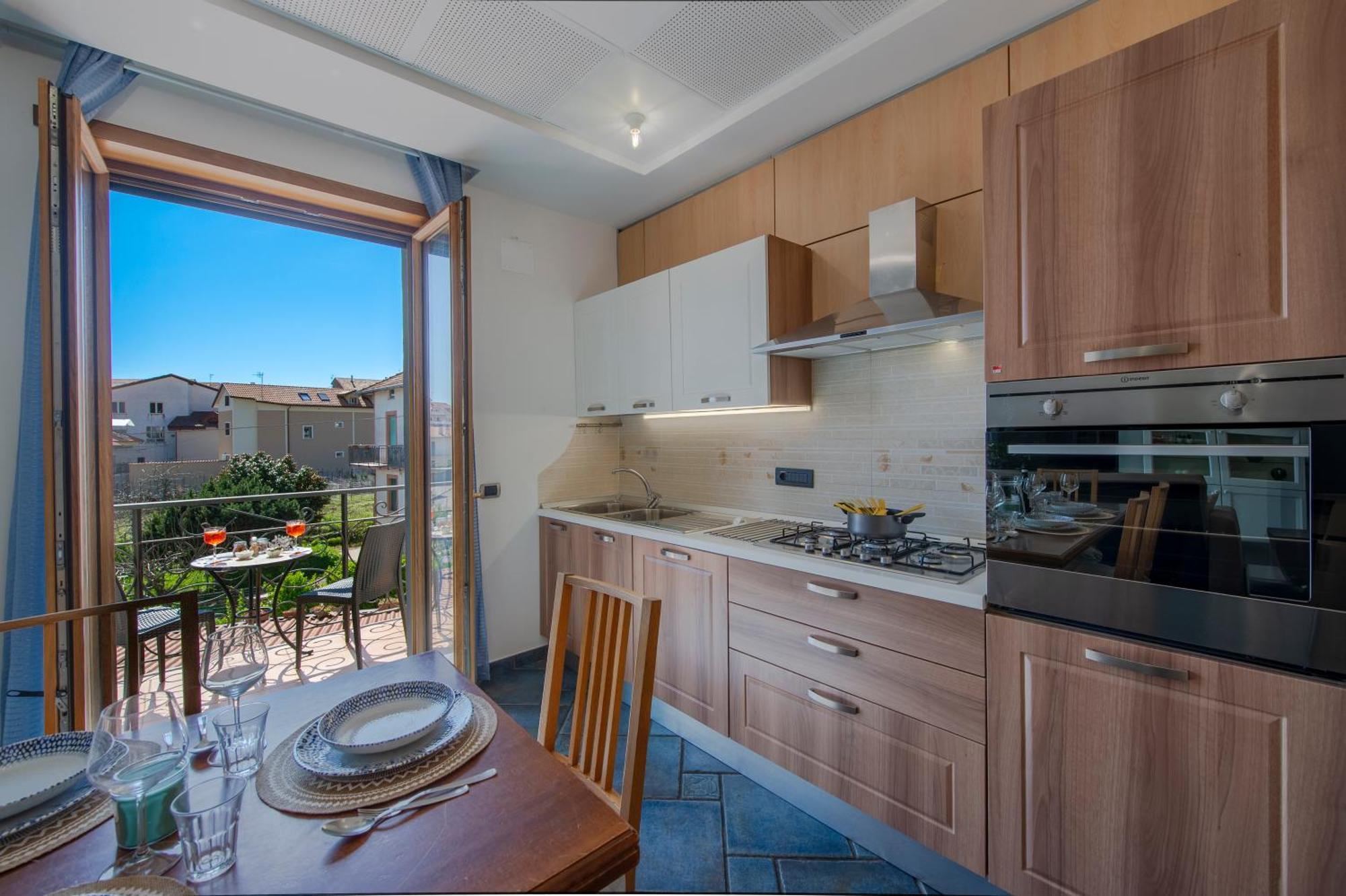 Mamaral Holiday House Agerola Bagian luar foto